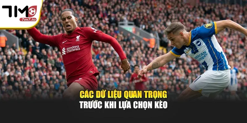 5 Kinh Nghiệm Soi Kèo Châu Á Hiệu Quả Nhất Cho Tân Thủ Các dữ liệu quan trọng trước khi lựa chọn kèo