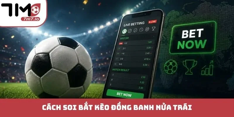 Cách soi bắt kèo đồng banh nửa trái